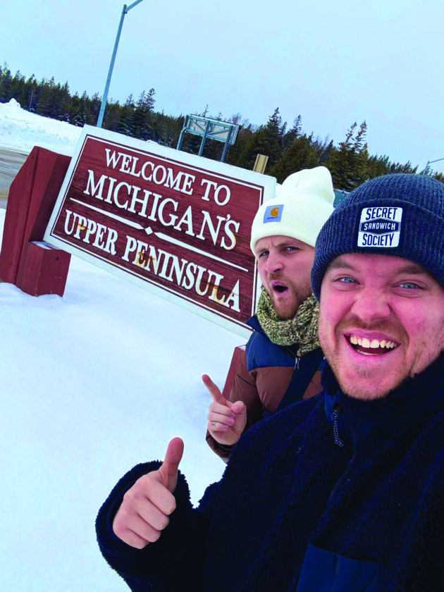 British social media influencers visit U.P.